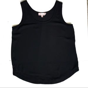 Philosophy Raw Edge Black Blouse